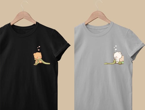 طقم كبلز (تيشرتين ، بلوفرين)