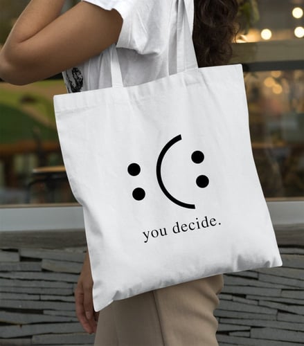 حقيبة قماشية - you decide