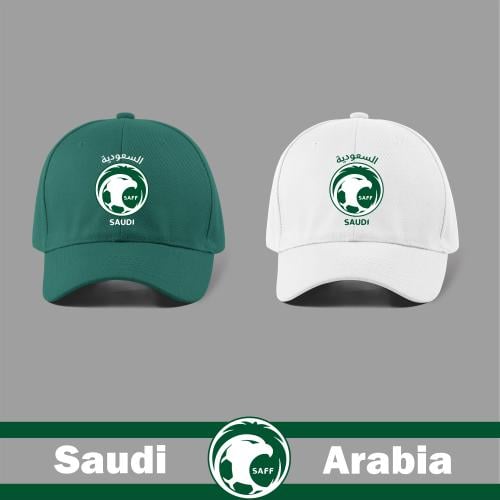كاب بشعار المنتخب السعودي