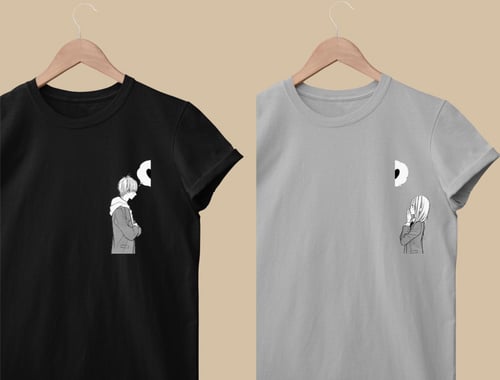 طقم كبلز (تيشرتين ، بلوفرين)