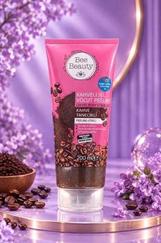 مقشر الجسم بالجل والقهوة من بي بيوتي (Bee Beauty C...
