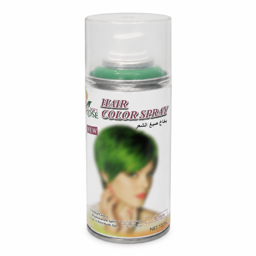 بخاخ صبغ الشعر الأخضر Hair Color Spray – لون مؤقت