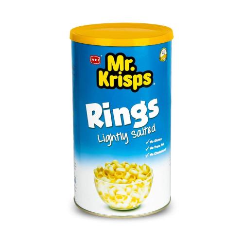 مستر كريسبس خواتم قليل الملح 65 جرام