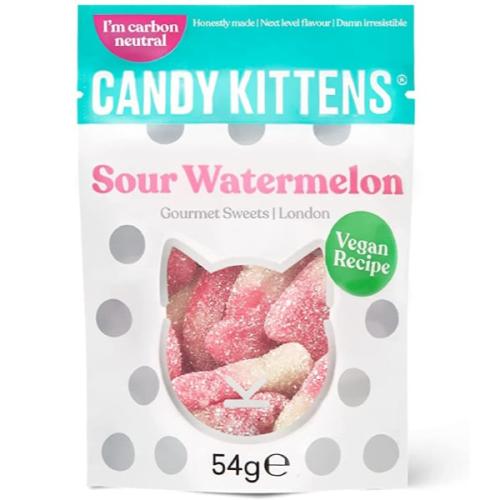 حلوى جيلاتي كاندي كيتنز بنكهة البطيخ الحامض Candy...