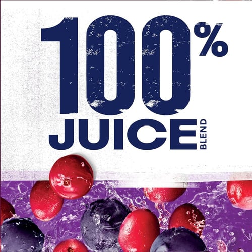 اوشن سبراي مزيج عصير التوت البري والعنب من بنسبة 1...