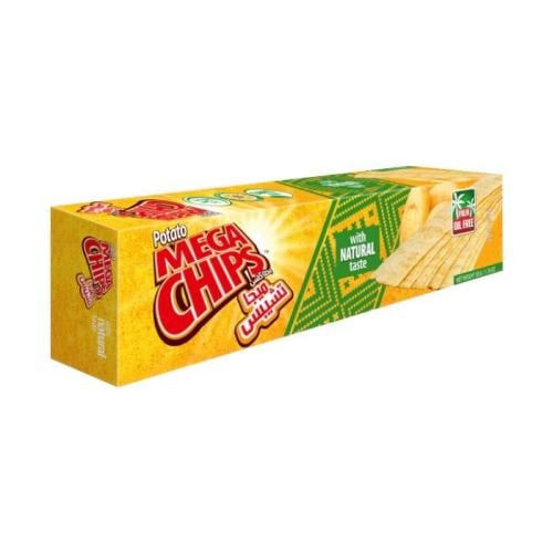 بطاطس ميجا تشيبس بطعم طبيعي 50 جرام