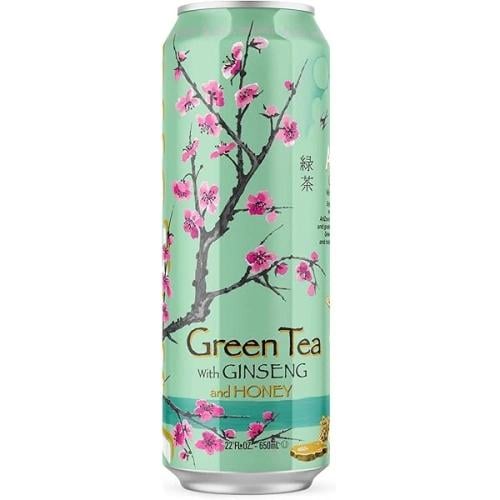 اريزونا شاي الأخضر مع الجينسنغ والعسل 650 مل