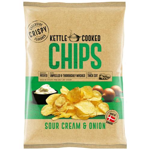 شيبس بطاطس كيتل كريمة حامضة وبصل - Kettle Cooked C...