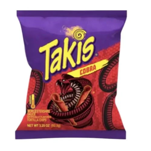 رقائق تاكيز كوبرا الحارة بنكهة الوورسيستيرشاير