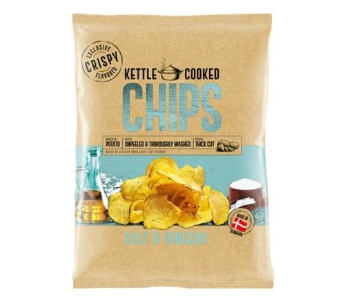 شيبس بطاطس كيتل مطبوخ ملح وخل - Kettle Cooked Chip...