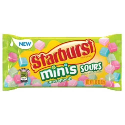 حلوى مضغ ستاربورس ميني ساورز Starburst Minis Sours...