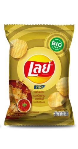 رقايق ليز روك حبار حار حار 158 جرام