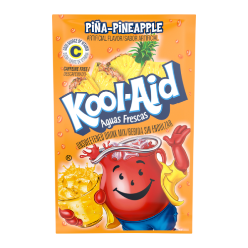 مسحوق شراب كول ايد بنكهة الأناناس غير محلى Kool-Ai...