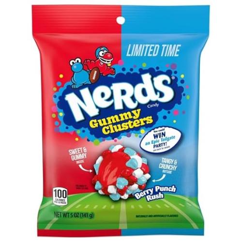 نيردز غامي كلاستر (بيري بانتش روش) - Nerds Gummy C...