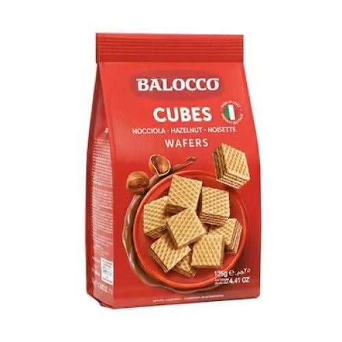 مكعبات ويفر بالوكو بالبندق - Balocco Cubes Hazelnu...