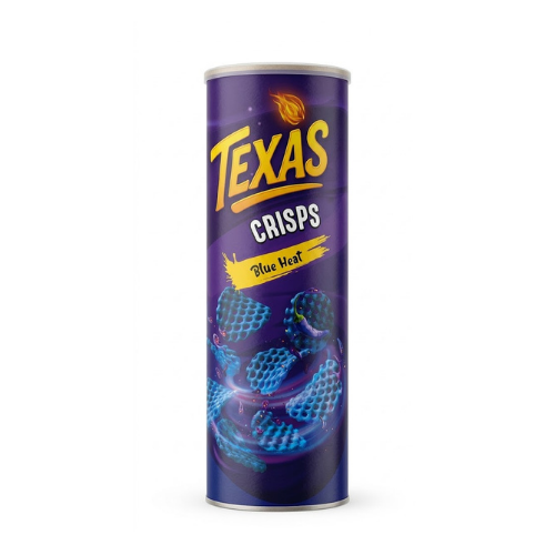 تكساس كريسبي بنكهة الحرارة الزرقاء | Texas Crisps...