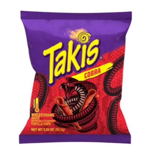رقائق تاكيز كوبرا الحارة بنكهة الوورسيستيرشاير