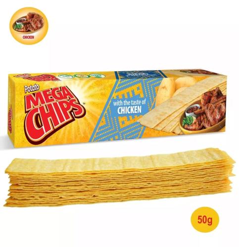 بطاطس ميجا تشيبس بنكهة الدجاج 50جرام