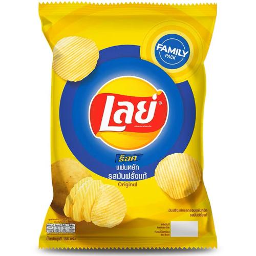 رقايق ليز روك بطاطس مملحة 158 جرام