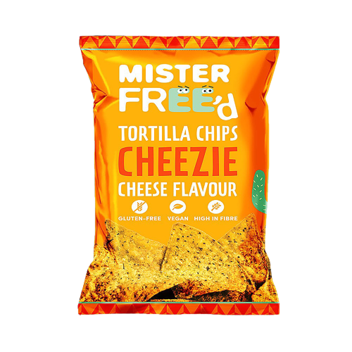 مستر فريد رقائق تورتيلا مع الجبن النباتي 135جم