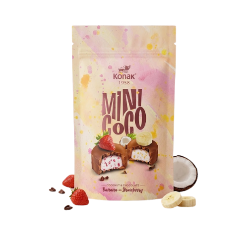 كوناك ميني كوكو موز وفراولة | Konak Mini Coco Bana...