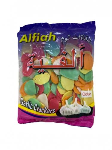 كروبوك الفية بنكهة الثوم الملوّن 227 جرام | Alfiah...