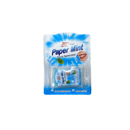 شرائح معطره لرائحة للفم بالنعناع paper mint 6 جرا...