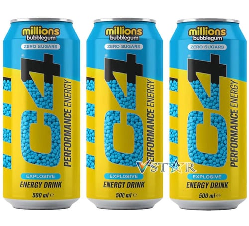 C4 مشروب الطاقة سي فور بنكهه بابلي 500 مل