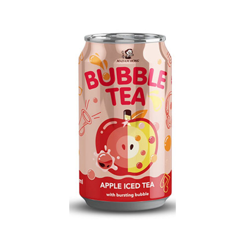 مدام هونج شاي الفقاعات التفاح المثلج 320 مل