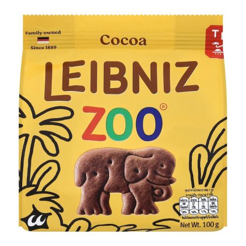 ليبنز زو بسكويت كاكاو - Leibniz Zoo Cocoa Biscuits