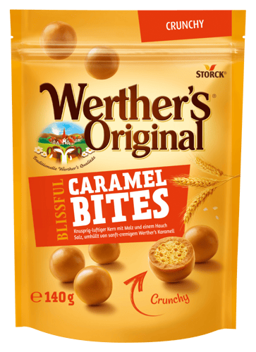 ويرثرس فيردرز أوريجينال كراميل بايتس (مقرمش) – Wer...