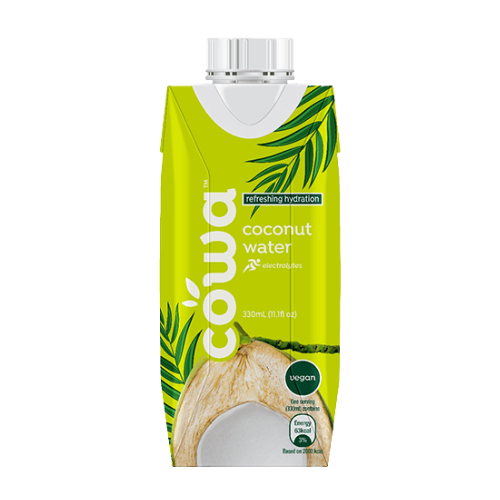 ماء جوز الهند الطبيعي كوا Cowa Coconut Water 330ml