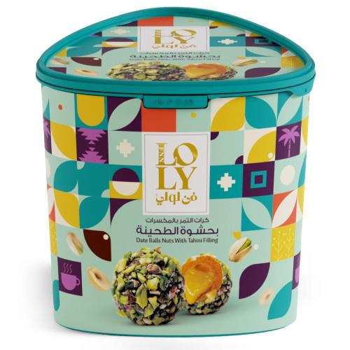 فـن لـولي كــرات التـمر بالمـكسـرات وحشوة الطـحينة...