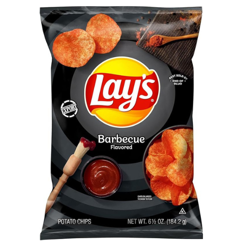 ليز رقائق بطاطس بنكهة الباربيكيو امريكي 184 جرام