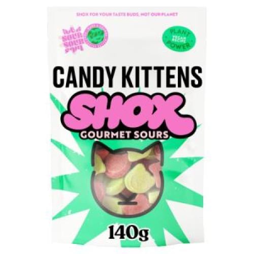 حلوى كاندي كيتنز شوكس (حامض جداً) 140 جرام - Candy...