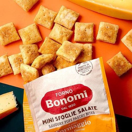 مقرمشات الجبن الصغيرة من بونومي 150 جرام