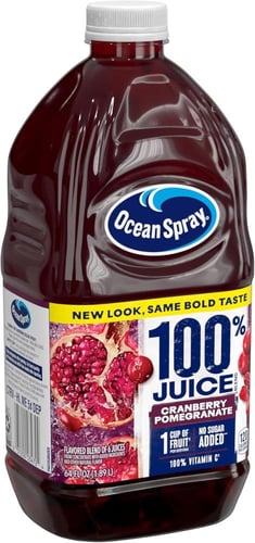 عصير اوشن سبراي 100٪ توت بري ورمان 1.89 لتر امريكي