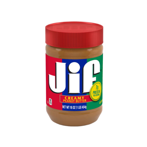 جيف زبدة الفول السوداني الكريمية 454 جرام