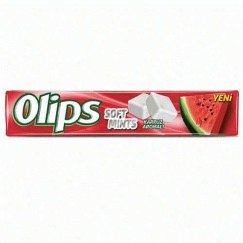 حلوى اوليبس الناعمة القابلة للمضغ بالنعناع والبطيخ...