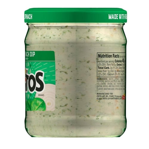 مغموس توستيتوس السبانخ 425.2 جم منتج كندي