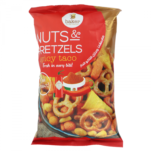 بيكر مقرمشات وبرتزل التاكو الحار