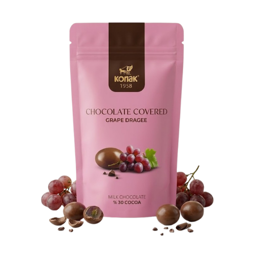 كوناك دراجيه عنب بالشوكولاتة | Konak Chocolate Cov...