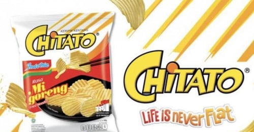 شبس شيتاتو اندومي بنكهة المكرونة المقلية 68 جرام