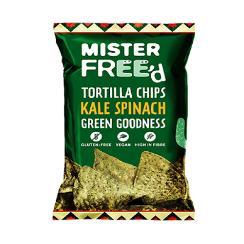 مستر فريد رقائق تورتيلا بالكرنب و السبانخ 135جم