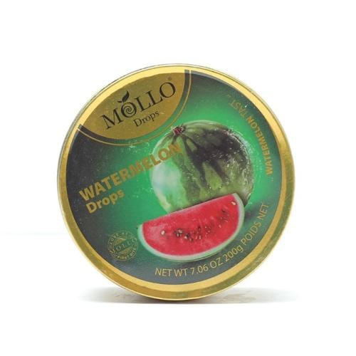 حلاوة فواكه موللو دروبس نكهة البطيخ 200 جرام MOLLO...