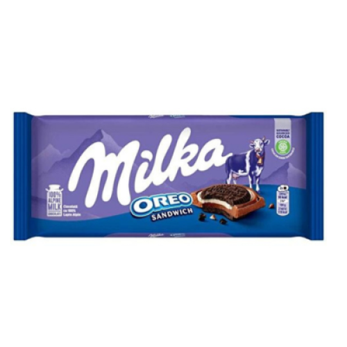 شوكولاته ميلكا اوريو ساندوتش 92 جم