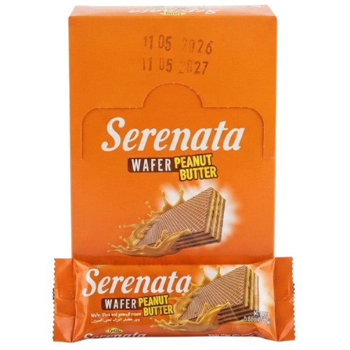 ويفر سيريناتا محشو بكريمة الفول السوداني Serenata...