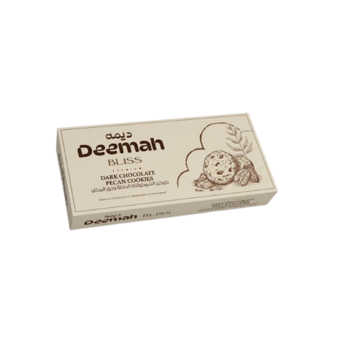 كوكيز ديمة بليس بالشوكولاتة الداكنة وجوز البيكان -...