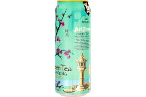 اريزونا شاي الأخضر مع الجينسنغ والعسل 650 مل