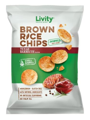رقائق أرز بني ك بنكهة الباربيكيو صحي دايت مخبوز 60...